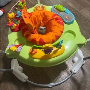 Fisher-Price Vibrant Green and Orange Activity Center